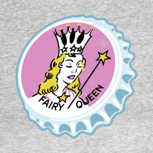 Vintage Fairy Queen Ballins Soda Bottlecap T-Shirt